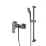 Zestaw Oltens Hadsel bateria prysznicowa ścienna z kompletem natryskowym Tide Alling grafit 36045400 zdj.1
