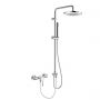 Oltens Molle zestaw prysznicowy z baterią prysznicową ścienną chrom 36050100 zdj.1