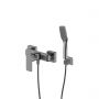 Zestaw Oltens Hadsel bateria prysznicowa ścienna z kompletem natryskowym Tinde Hald grafit 36057400 zdj.1