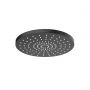 Oltens Alvo deszczownica 30x30 cm okrągła czarny mat 37011300 zdj.1