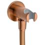 Zestaw Oltens Onega bateria podtynkowa termostatyczna z deszczownicą 30 cm Vindel i kompletem prysznicowym Ume miedź szczotkowana 36617610 zdj.14