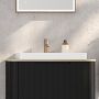 Oltens Kolma umywalka 61x47,5 cm wpuszczana prostokątna z powłoką SmartClean biała 41708000 zdj.14