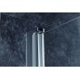 Oltens Trana drzwi prysznicowe 80 cm wnękowe szkło przezroczyste 21207100 zdj.5