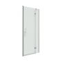 Omnires Manhattan drzwi prysznicowe 100 cm uchylne chrom/szkło przezroczyste ADP10XLUX-TCRTR zdj.1