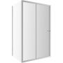 Omnires Bronx drzwi prysznicowe 120 cm chrom/szkło przezroczyste S-2050120CRTR zdj.1