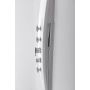 Polysan Mola panel prysznicowy ścienny termostatyczny narożny biały 80372 zdj.3