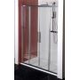 Polysan Lucis Line drzwi prysznicowe 160 cm chrom/szkło przezroczyste DL4315 zdj.1