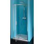 Polysan Easy Line drzwi prysznicowe 76-90 cm chrom/szkło przezroczyste EL1615 zdj.3