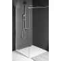 Polysan Modular Shower Walk-In ścianka prysznicowa 140 cm chrom/szkło przezroczyste MS1-140 zdj.1