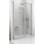 Ravak Chrome CSD2-110 drzwi prysznicowe 110 cm wnękowe biały/szkło przezroczyste 0QVDC100Z1 zdj.1