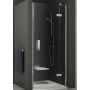 Ravak SmartLine SMSD2-120 B-P drzwi prysznicowe 120 cm uchylne prawe chrom/szkło przezroczyste 0SPGBA00Z1 zdj.1