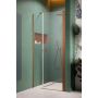 Radaway NES 6 Brushed Copper DWS I drzwi prysznicowe 120 cm uchylne miedź szczotkowany/szkło przezroczyste 10028120-93-01L zdj.1