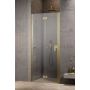 Radaway Nes Brushed Gold DWB drzwi prysznicowe 80 cm składane złoty szczotkowany/szkło przezroczyste 10029080-99-01R zdj.1
