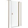 Radaway Nes Brushed Copper DWJS drzwi prysznicowe 140 cm uchylne miedź szczotkowany/szkło przezroczyste 10038140-93-01R zdj.1