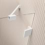 Radaway Essenza Pro White KDJ drzwi prysznicowe 100 cm prawe biały mat/szkło przezroczyste 10097100-04-01R zdj.4