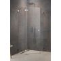 Radaway Essenza Pro Brushed Nickiel PTJ drzwi prysznicowe uchylne nikiel szczotkowany/szkło przezroczyste 10100000-91-01R zdj.1