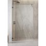 Radaway Essenza Pro 6 Brushed GunMetal Walk-in II ścianka prysznicowa 135 cm gunmetal szczotkowany/szkło przezroczyste 10103135-92-01 zdj.1