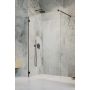 Radaway Essenza Pro 6 Black Walk-in II ścianka prysznicowa walk-in 140 cm czarny mat/szkło przezroczyste 10103140-54-01 zdj.1