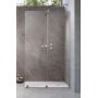 Radaway Furo Walk-In drzwi prysznicowe 53,8 cm rozsuwane nikiel szczotkowany/szkło przezroczyste 10106538-91-01R zdj.1
