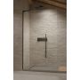 Radaway Modo SL Black II ścianka prysznicowa walk-in 110 cm czarny mat/szkło przezroczyste 10319114-54-01R zdj.1