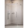 Radaway Idea 8 QL KDJ drzwi prysznicowe 56,7 cm rozsuwane chrom połysk/szkło przezroczyste 10550567-01-01L zdj.1