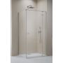 Radaway Essenza Brushed Nickel KDJ drzwi prysznicowe 120 cm uchylne nikiel szczotkowany/szkło przezroczyste 1385042-91-01R zdj.1