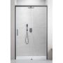Radaway Idea Brushed GunMetal DWJ drzwi prysznicowe 140 cm rozsuwane gunmetal szczotkowany/szkło przezroczyste 387018-92-01R zdj.1