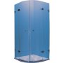 Kabina prysznicowa półokrągła chrom+transparent GSKK4-90 200 Ravak Glassline 3A277A0KY1 zdj.2