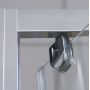 Roth Lega drzwi prysznicowe 100 cm wnękowe LLDO2/1000 chrom/szkło przezroczyste 552-1000000-00-02 zdj.4