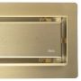 Rea Neox odpływ liniowy 80 cm złoty szczotkowany REA-G4894 zdj.5