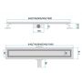 Rea Neox Pro odpływ prysznicowy 90 cm złoty szczotkowany REA-G2704 zdj.2