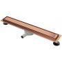 Rea Neo&Pure Pro odpływ liniowy 80 cm miedź szczotkowana REA-G8022 zdj.1