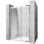 Rea Wiktor drzwi prysznicowe 80-100 cm wahadłowe chrom/szkło przezroczyste REA-K0548 zdj.1