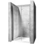 Rea Best drzwi prysznicowe 80 cm profile chrom REA-K1301 zdj.1