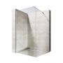 Rea Flexi ścianka prysznicowa 110 cm stała chrom/szkło przezroczyste REA-K1904 zdj.1