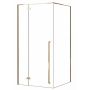 Rea Fargo Gold kabina prysznicowa 90x90 cm kwadratowa złoty/szkło przezroczyste REA-K4903 zdj.1
