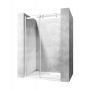 Rea Nixon-2 drzwi prysznicowe 110 cm wnękowe prawe szkło przezroczyste REA-K5001 zdj.1