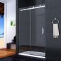 Rea Nixon-2 drzwi prysznicowe 120 cm wnękowe lewe chrom/szkło przezroczyste REA-K5002 zdj.3