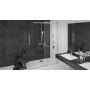 Rea Nixon-2 kabina prysznicowa 140x100 cm prostokątna prawa chrom/szkło przezroczyste REA-K5007/REA-K5014 zdj.3