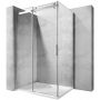 Rea Nixon-2 ścianka prysznicowa 100 cm boczna szkło przezroczyste REA-K5014 zdj.1
