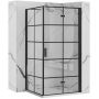 Rea Molier Black kabina prysznicowa 100x80 cm prostokątna czarny półmat/szkło przezroczyste REA-K6963/REA-K8412 zdj.1