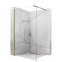 Rea Aero Gold Walk-In ścianka prysznicowa 100 cm złoty połysk/szkło przezroczyste REA-K8440 zdj.1