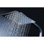 Rea Navaro zestaw wannowo-prysznicowy z deszczownicą kwadratową chrom REA-P0802 zdj.4