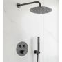 Rea Lungo zestaw prysznicowy podtynkowy termostatyczny tytan REA-P6385 zdj.7