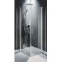 Riho Novik Z207 kabina prysznicowa 90x90 cm kwadratowa chrom błyszczący/szkło przezroczyste G003020120 zdj.1