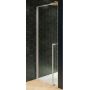 Riho Lucid GD101 drzwi prysznicowe 80 cm wnękowe biały mat/szkło przezroczyste G005001122 zdj.1