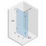 Riho Scandic NXT X402 kabina prysznicowa 100x30 cm typu Walk-in chrom/szkło przezroczyste GX00752C0 zdj.2