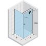 Riho Scandic NXT X201 kabina prysznicowa 100x100 cm kwadratowa prawa chrom/szkło przezroczyste GX02052C2 zdj.2