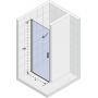 Riho Novik Z101 drzwi prysznicowe 100 cm wnękowe aluminium/szkło przezroczyste GZ1100000 zdj.2