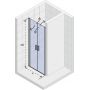 Riho Novik Z111 drzwi prysznicowe 100 cm wnękowe aluminium/szkło przezroczyste GZ6100000 zdj.2
